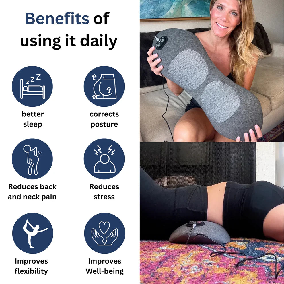 Lixevia™ 3-in-1 Pillow for Back Pain Relief
