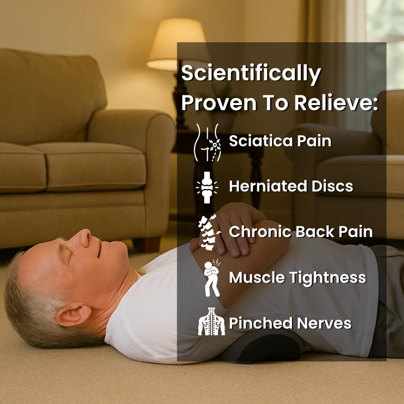 Lixevia™ 3-in-1 Pillow for Back Pain Relief